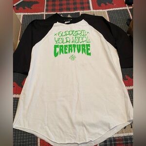 Creature Graphic Raglan Tee